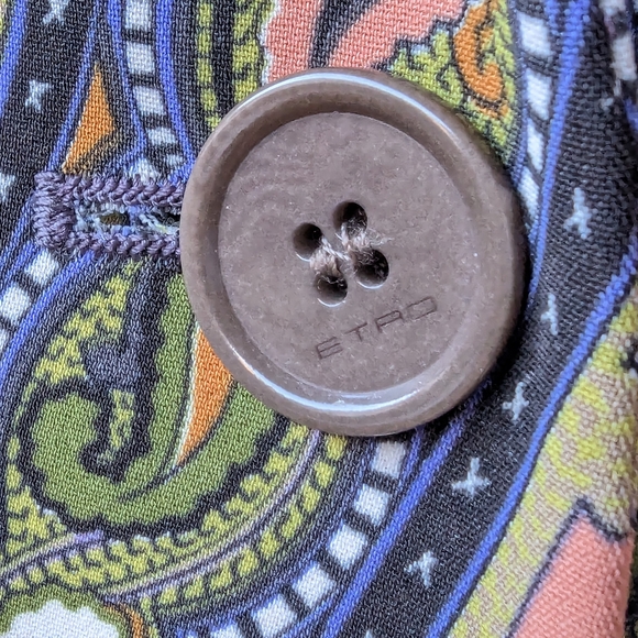Etro Multicolor Paisley Blazer - Picture 5 of 12
